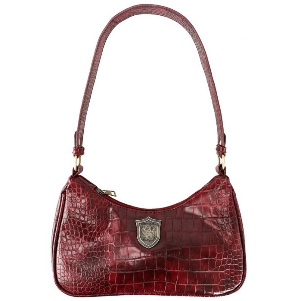 NWT Harry Potter Gryffindor Croco Handbag